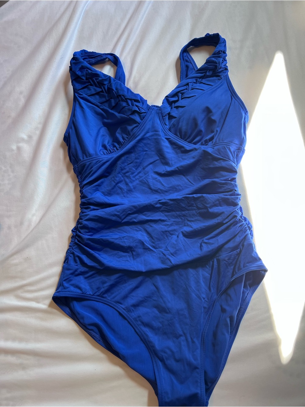 Jantzen Cobalt Blue One-Piece Swimsuit